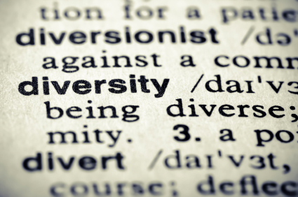 Dictionary Page: "Diversity" is Highlighted