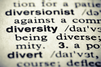 Dictionary Page: "Diversity" is Highlighted