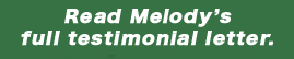Read Melody's full letter about Gary's value to business.