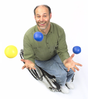 Gary Karp juggling photo