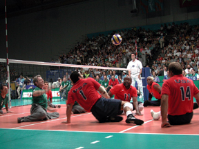 Sydney Paralympics Sitting Volleyball