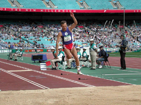 Sydney Paralympics Triple Jump