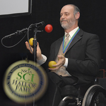 Photo of Gary Karp Juggling